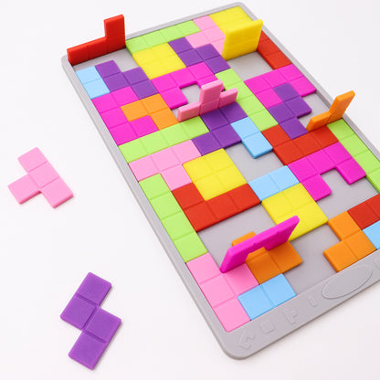 Silican Gel Block Puzzle Children Puzzle Tetris Puzzle DIY Puzzle Toys