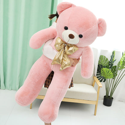 80-100cmx  Cotton Stuffed Plush Animals Toys  Macaron color Teddy Bear Plush Toys Pillow Soft Animal Doll