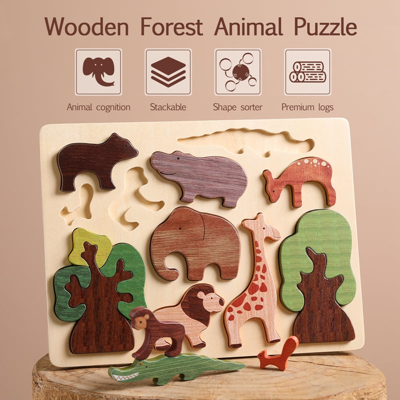 Children's Animal Puzzle Toys