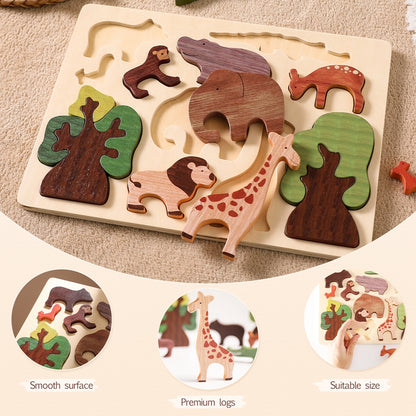 Children's Animal Puzzle Toys